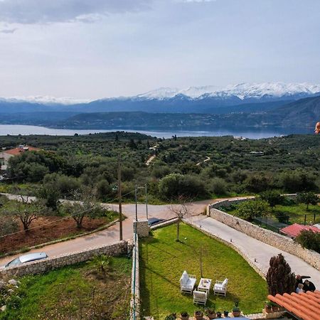 Villa Aitheras With Sea Views And Garden Sternai ภายนอก รูปภาพ