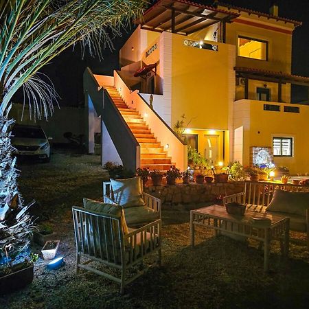 Villa Aitheras With Sea Views And Garden Sternai ภายนอก รูปภาพ