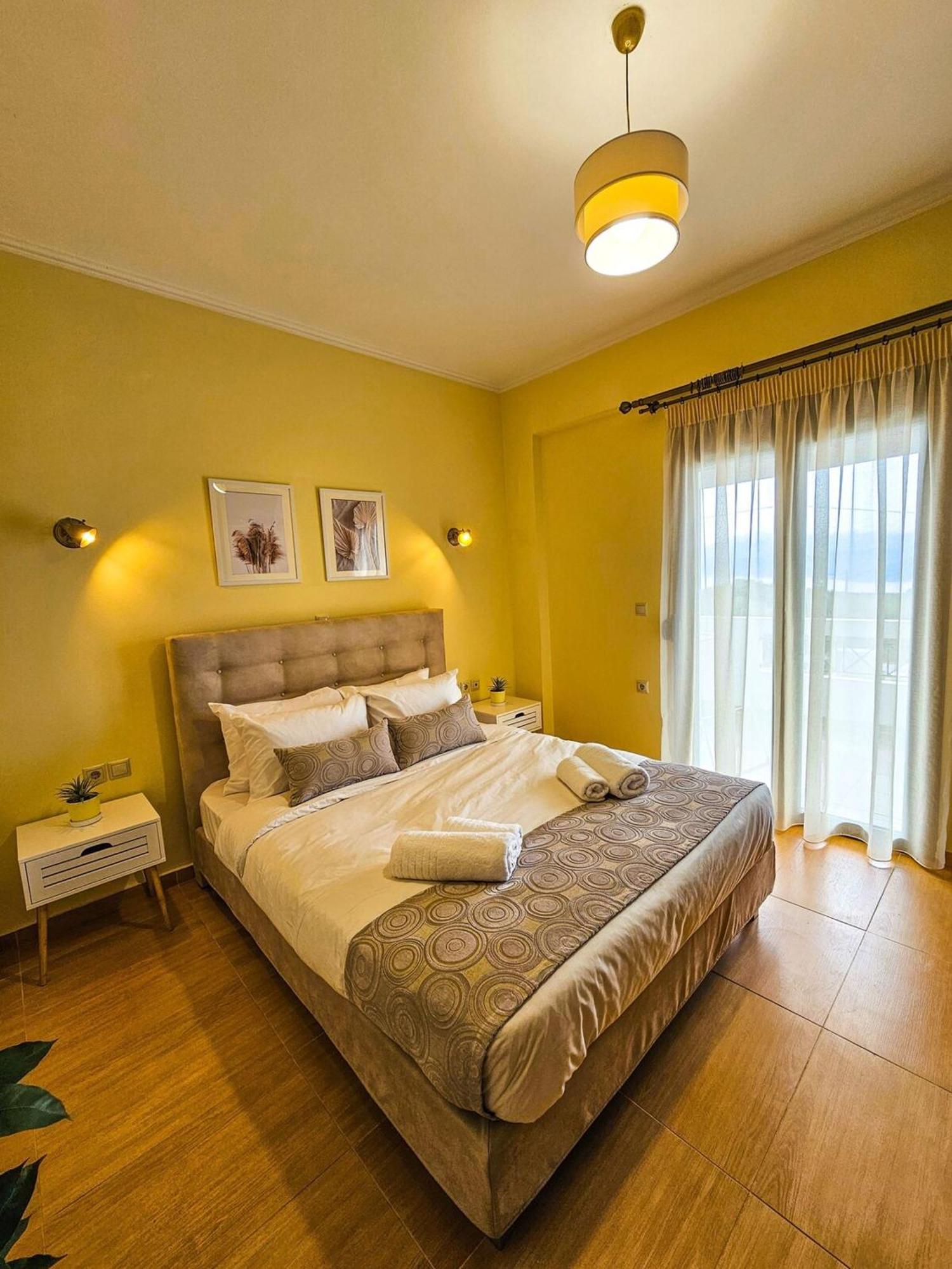 Villa Aitheras With Sea Views And Garden Sternai ภายนอก รูปภาพ