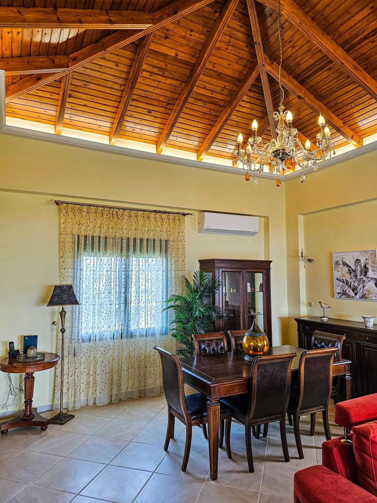 Villa Aitheras With Sea Views And Garden Sternai ภายนอก รูปภาพ