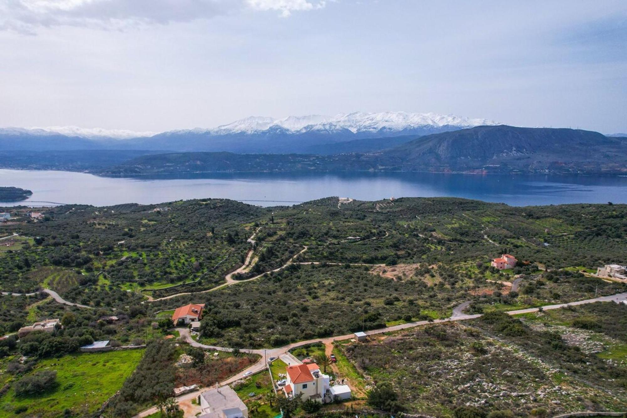 Villa Aitheras With Sea Views And Garden Sternai ภายนอก รูปภาพ