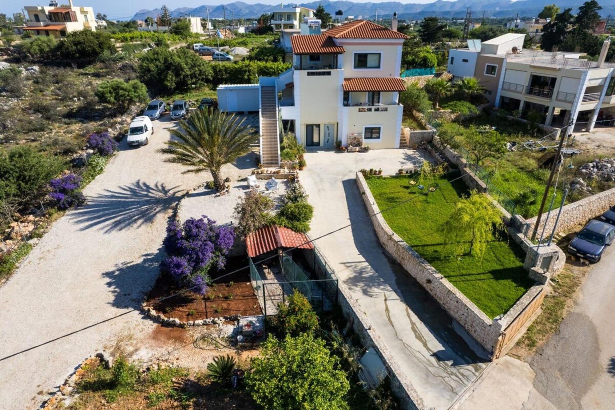 Villa Aitheras With Sea Views And Garden Sternai ภายนอก รูปภาพ
